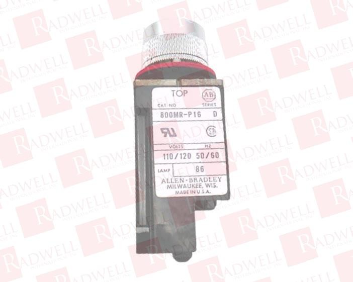 ALLEN BRADLEY 800MR-P16 / 800MRP16 (USED)