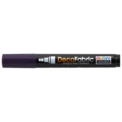 6er Pack Uchida DecoFabric Decklack Marker Keilspitze - Violett 5A00219T-1G443