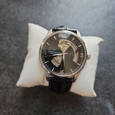 Hamilton Jazzmaster Open Heart 40mm Automatic Black Men's Watch
