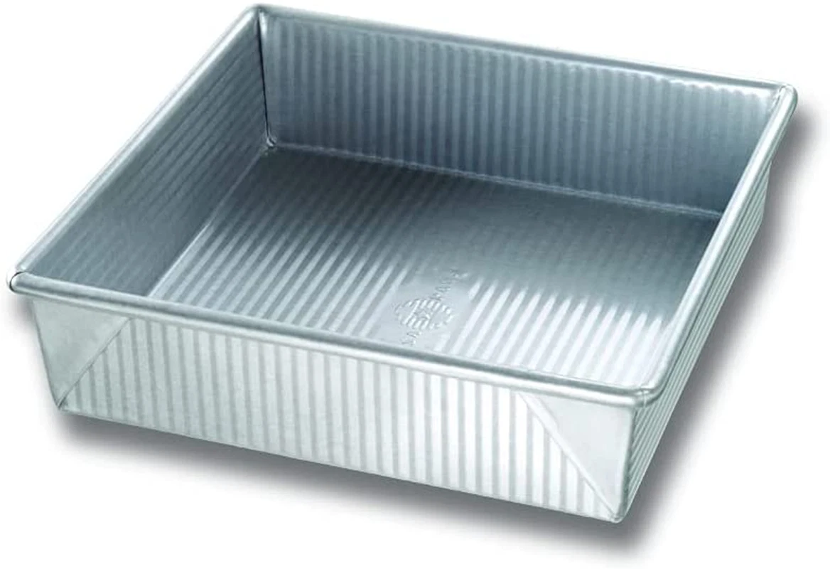 Bakeware Nonstick Square Cake Pan, 9 Inch, Aluminized Steel