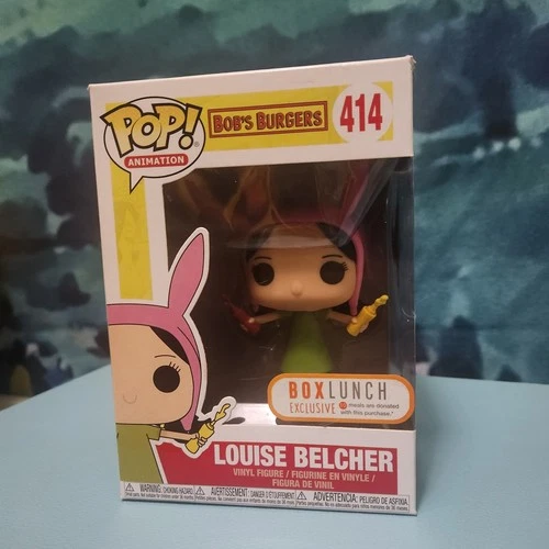 Louise Belcher with Ketchup and Mustard #414 DAMAGED BOX SEE PICS