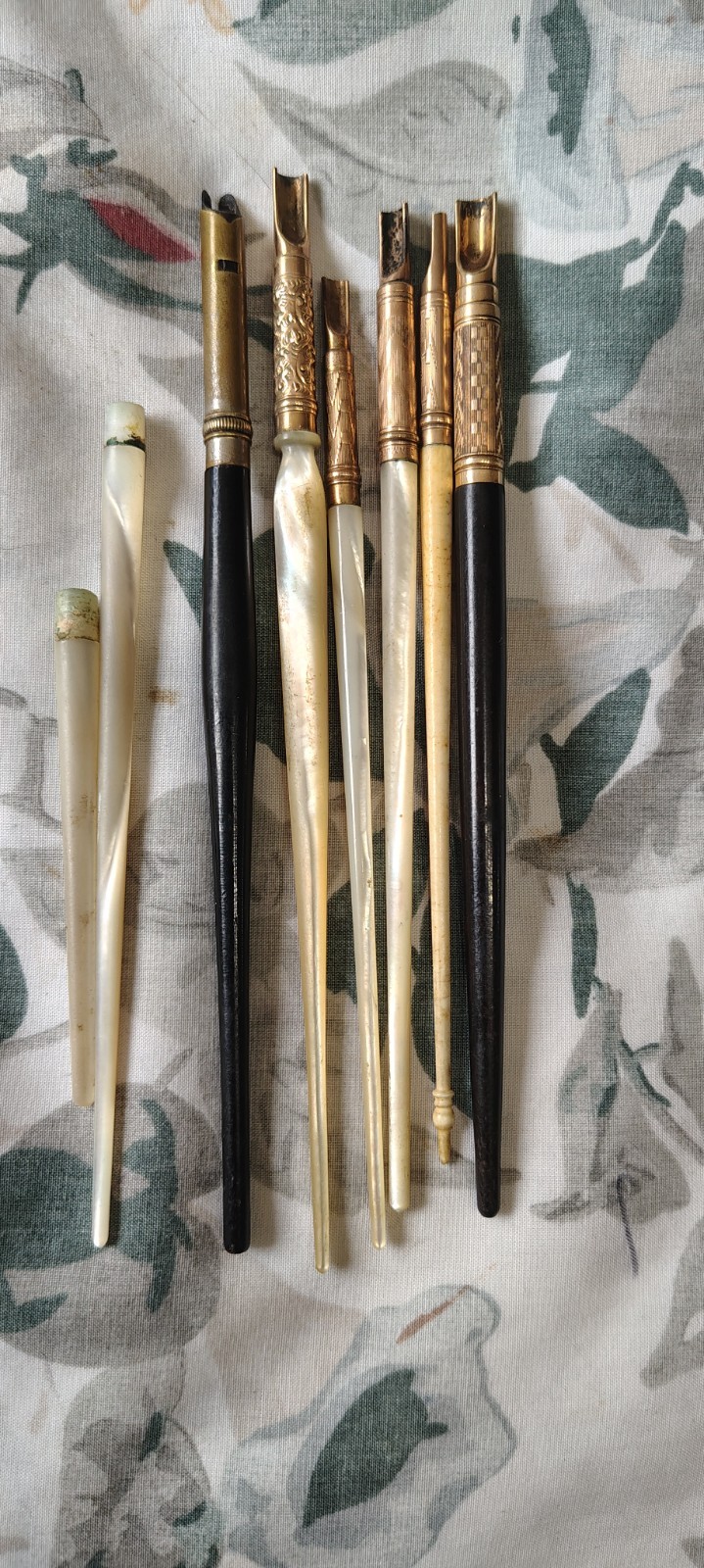 Lot Of 6 Antique Dip Pens Included Eagle Pencil Company - second product detail image