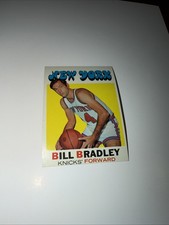 Bill Bradley 1971-1972 Topps Basketball Card #2 Near Mint!
