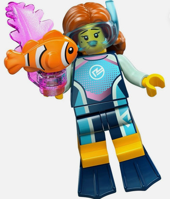 LEGO   71052 Meeresbiologin Minifigur - Serie 29 - Neu