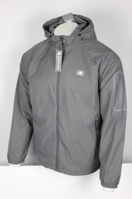 New Balance Men's Dobby Jacket Fleece Lined Full Zip Water Wind Resist Pockets