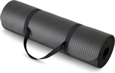 Extra Thick Exercise Yoga Mat with Carrying Strap