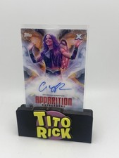 2025 TOPPS EXALTED WWE CANDICE LeRAE APPARITION ON CARD AUTO 5/5