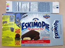 BATMAN Eskimo Pie Container with Collector Cards