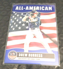 2026 Panini USA Stars & Stripes #25 Drew Burress All-American Blue /99.     B190