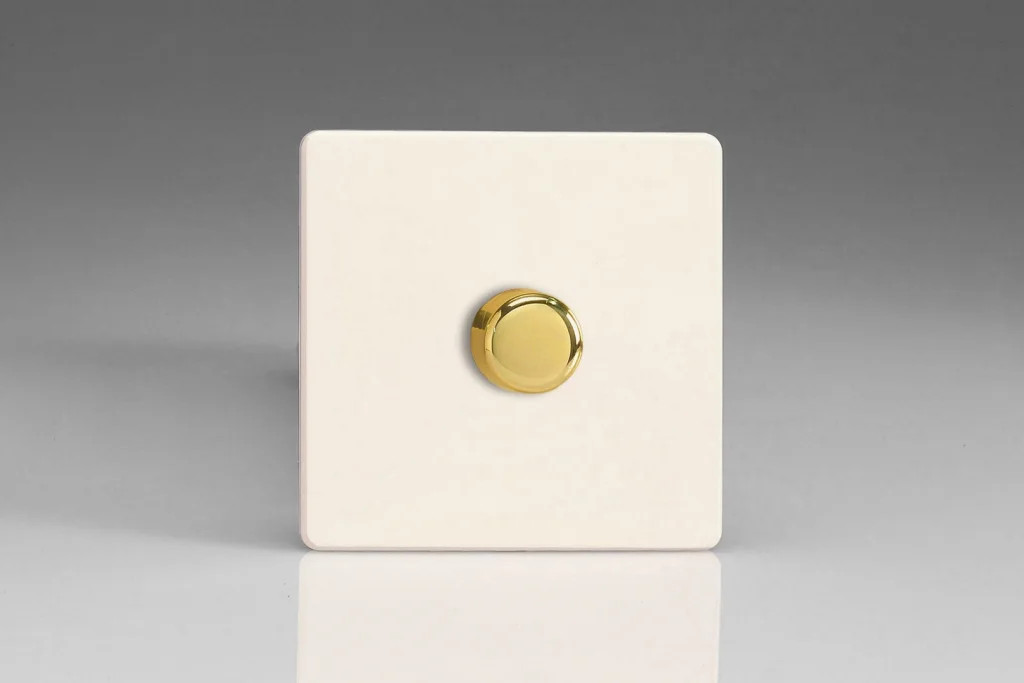 Dimmer Primed V-Dim Halogen Screwless 400w Max 1-Gang 2-Way 60-400w Varilight