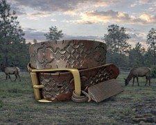 Justin Leather Belt 36, 40, 42 Tooled Western Rodeo NWT C11678 Rare Find