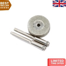 10PCS 20mm Diamond Cutting Wheel Set with Mandrels for Precision Cutting
