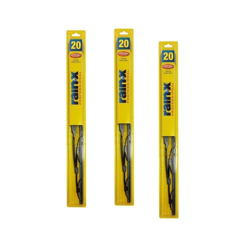 SET-R49RX30120FR Rain-X Windshield Wiper Blades Set of 3 for Chevy Olds Framed - Bild 1 von 10