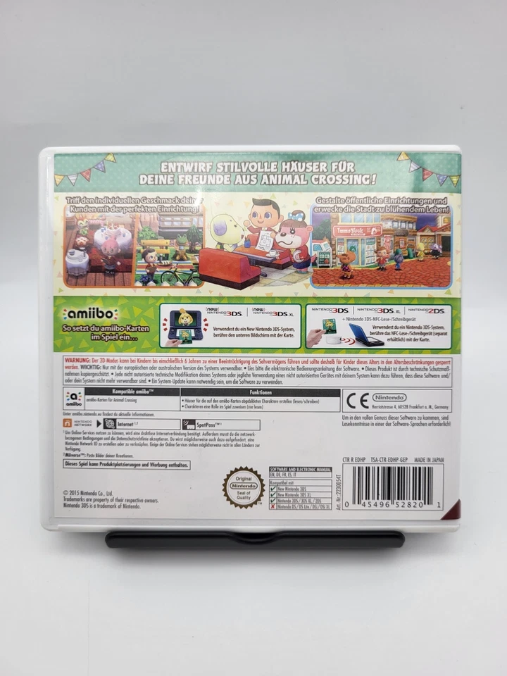 Animal Crossing Happy Home Designer | Nintendo 3DS | PAL Deutsch | OVP, Foto 2 von 5