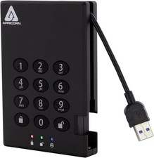 NEW Sealed Apricorn Aegis Padlock 3.0 1TB USB 3.0 AES 256 Encrypted Hard Drive A