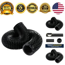 Boat Blower Hose Marine Bilge Vent Blower Exhaust Fan 3 Inch x 10 Ft Flexible
