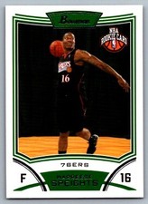 2008-09 Bowman BASKETBALL #125 Marreese Speights