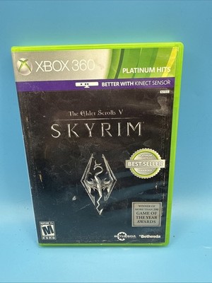 Elder Scrolls Skyrim - Microsoft Xbox 360 - w/manual & tested