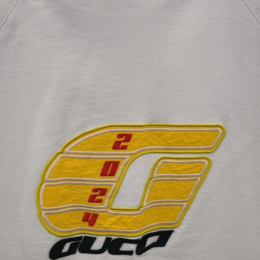 Gucci Felpa con Cappuccio Uomo Emblema Ricamato Patch GUB011025 124119273