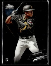 2021 Topps Chrome Black #79 Ke'Bryan Hayes Rookie Card Pittsburgh Pirates. rookie card picture