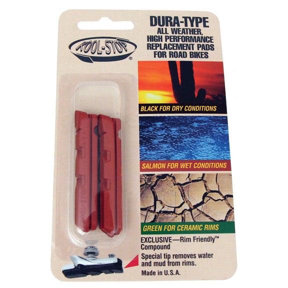 Тормозные колодки Kool-Stop с вкладышами для суппортов Dura-Ace или Ultegra Salmon 3090₽