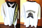 VINTAGE 1990s PITT PITTSBURGH PANTHERS CHAMPS SHIRT, EMBROIDERED PANTHER XXL