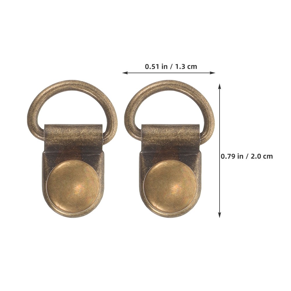 60 Pcs Shoe Accessories Eyelet Hooks for Boots Fasteners Footwear