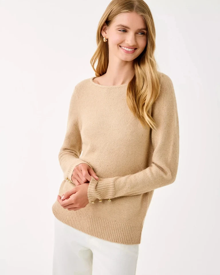 NWT Lilly Pulitzer Lola Sequin Sweater Full Color , Choose Size - Image 2 of 3