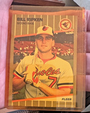 RARE Bill (Billy) Ripken Fleer Rookie 1989 Trading Card 616- Earlier Version. rookie card picture