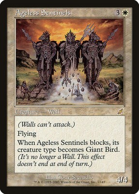 Magic/MTG Ageless Sentinels SCG-1 Rare Englisch Played