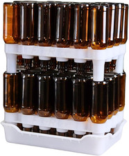 FASTFERMENT - 24-Bottle Drying Rack  Tray Bottle Drying Tree Alternative  Dry