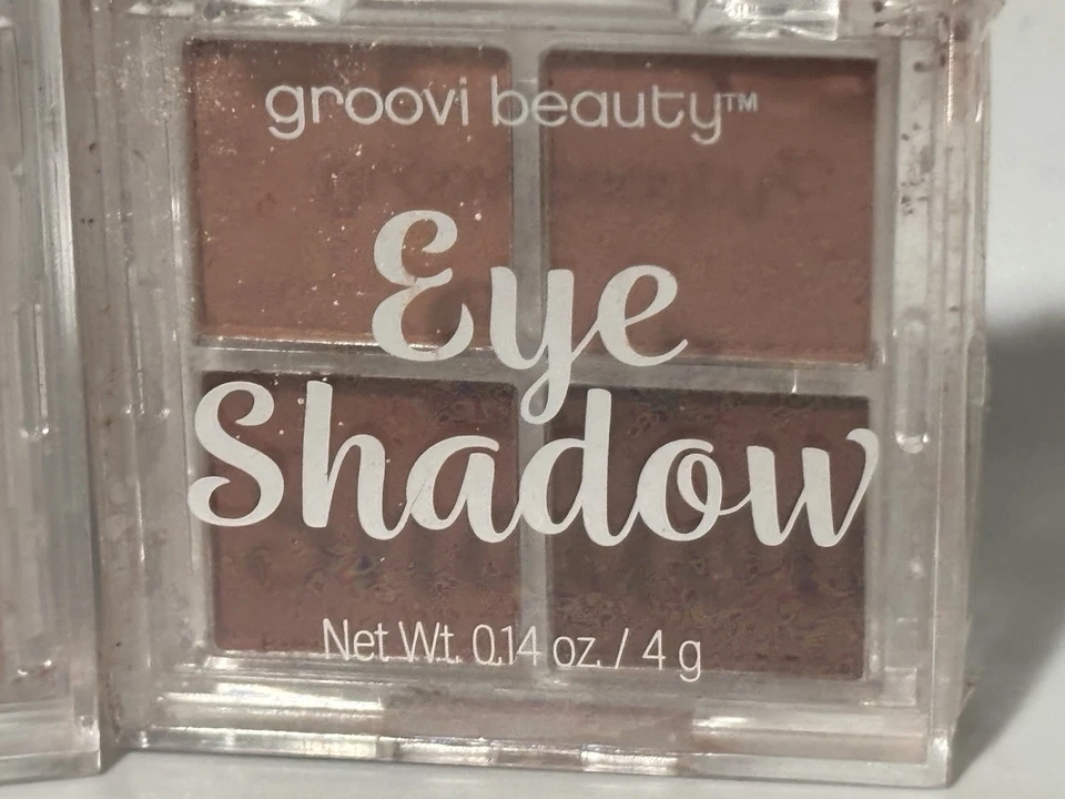 Almay Eyeshadow Quad 130 World Is My Oyster + GROOVI Beauty Blush Duo/eye Shadow - Image 2 of 4