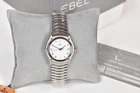Ebel Classic Ladies Quartz Watch 9087121/0228P White Roman Dial, Date, Stainless