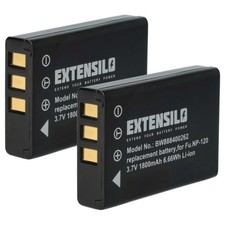 2x Batteria per Toshiba CAMILEO H30 X100 1800mAh 3,7V