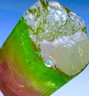 Rare Watermelon Tourmaline Crystal Natural Raw Rough Specimen Matrix Cluster  — photo 6