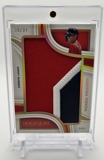 2023 Panini JERSEY NUMBER #JTL-MYO Masataka Yoshida /39 (MEM,RC) 🔥NASTY PATCH🔥