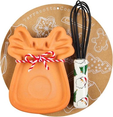 Mud Pie Terracotta Baking Set - Deer Mold