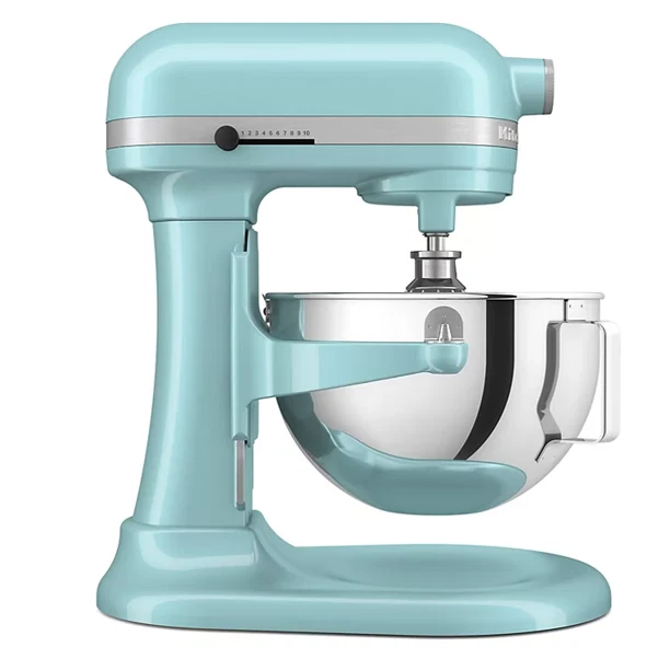 KitchenAid 5,5 cuartos de galón con soporte elevador batidora azul hielo Foto 2 de 2