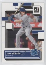 2022 Panini Donruss Rated Rookie Jake Meyers #47 0l44