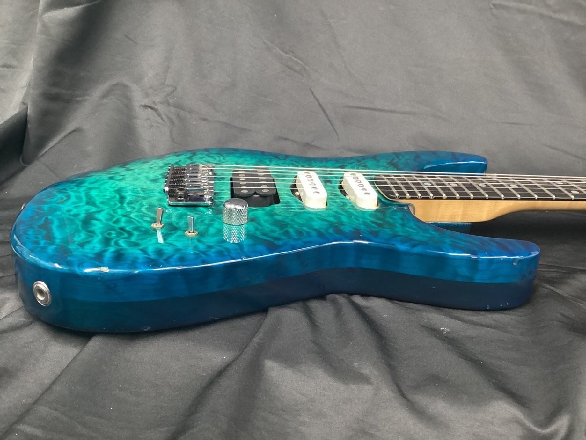 Electric Guitar Aircraft AC5 Quilted Top Birdseye Maple Neck Made