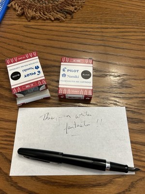 Pilot Fountain Pen With Refills