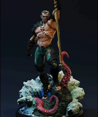 MARVEL AQUAMAN THE PRINCE SUB MARINER 1/4 Custom Statue Exclusive