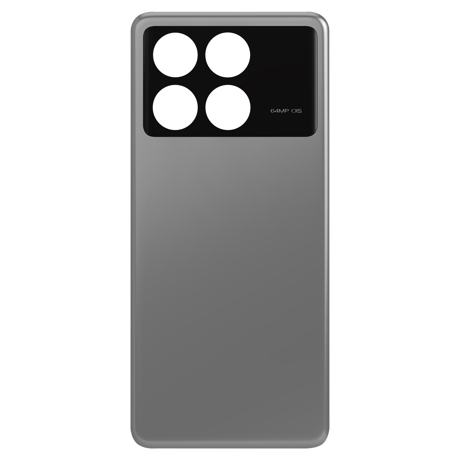 Copribatteria pour Xiaomi Poco X6 Pro gris coque arriere de rechange