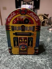 Ancien jukebox Coca Cola en étain 1997