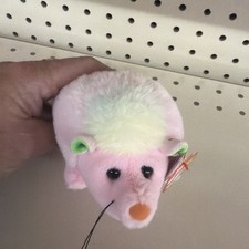 Ty Beanie Baby - Ruffles the Hedgehog, 30th Anniversary, MWMT Stuffed Animal Toy