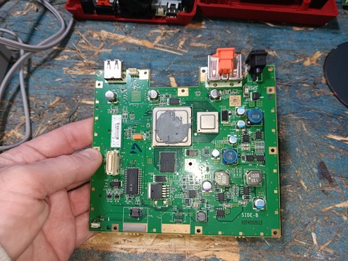 Nintendo Wii Mini RVL-201-*Model 01* MOTHERBOARD-RVO-CPU-01 ONLY-Good-Tested-SEE