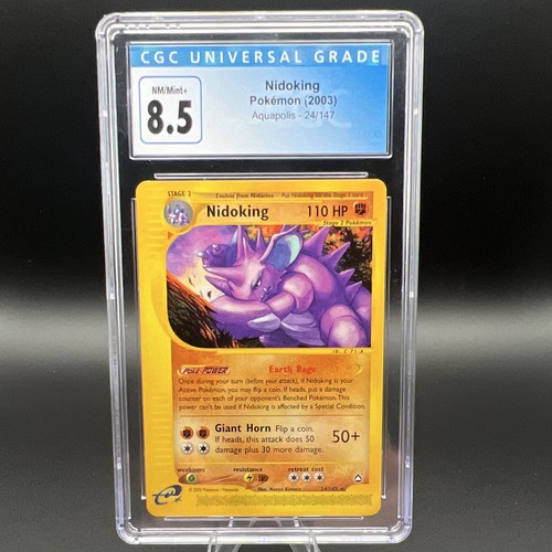 Nidoking graded CGC 8.5 for sale on eBay