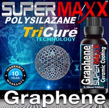 GRAPHENE "10 YEAR" CERAMIC CAR COATING ADVANCED PAINT PROTECTION" 3.38OZ/100ML