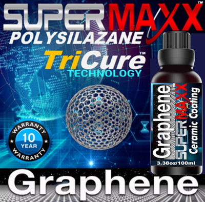 GRAPHENE ''10 YEAR'' CERAMIC CAR COATING ADVANCED PAINT PROTECTION'' 3.38OZ/100ML