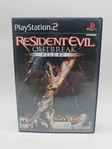 Resident Evil Outbreak File #2 PS2 (PlayStation 2, 2005) CIB Complete - With Reg